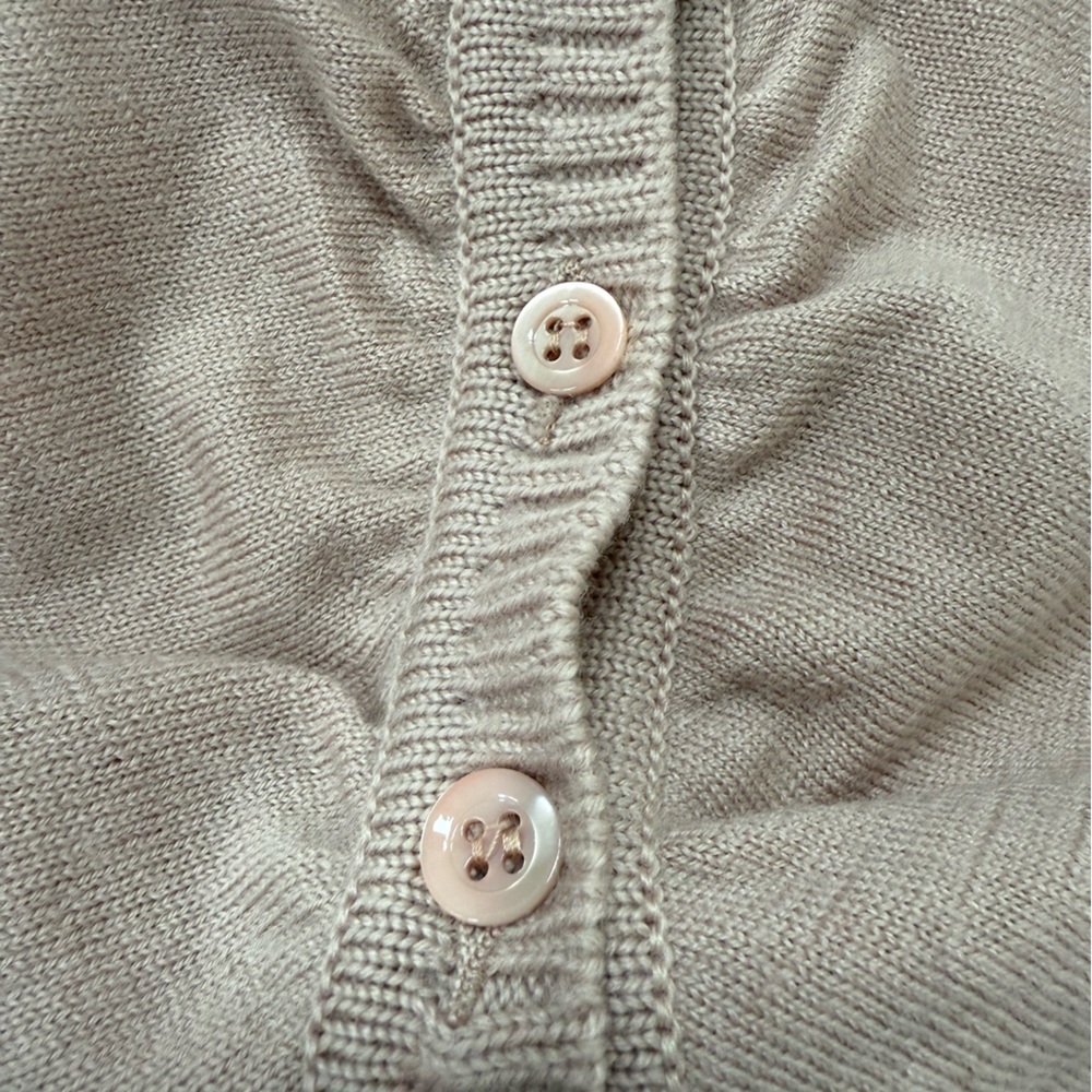 Moschino Light Pink Button-Up Cardigan - Sz. small - Picture 3 of 6